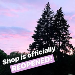 SHOP IS OFFICIALLY OPEN AGAIN!